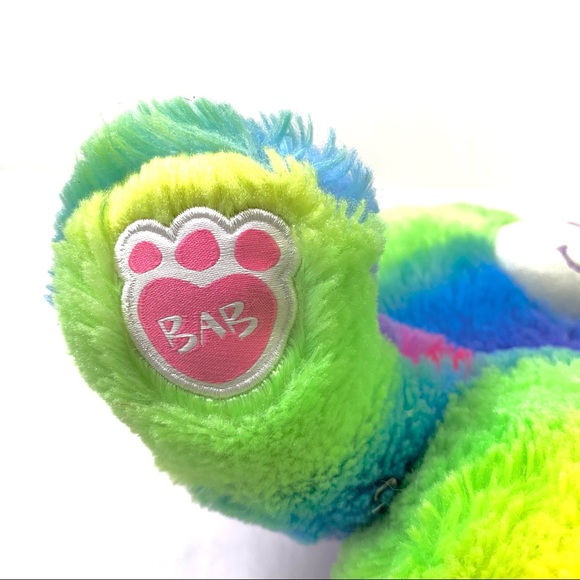 Build a Bear Workshop, Rainbow Teddy Bear Plush. - Picture 6 of 10